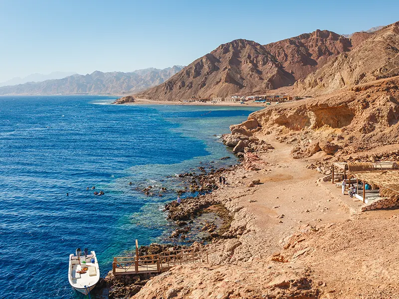Red Sea coastline in Sharm El Sheikh, Sinai